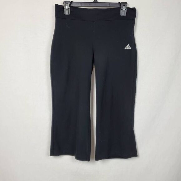 Adidas MEDIUM Black Capri Legging - Picture 1 of 5